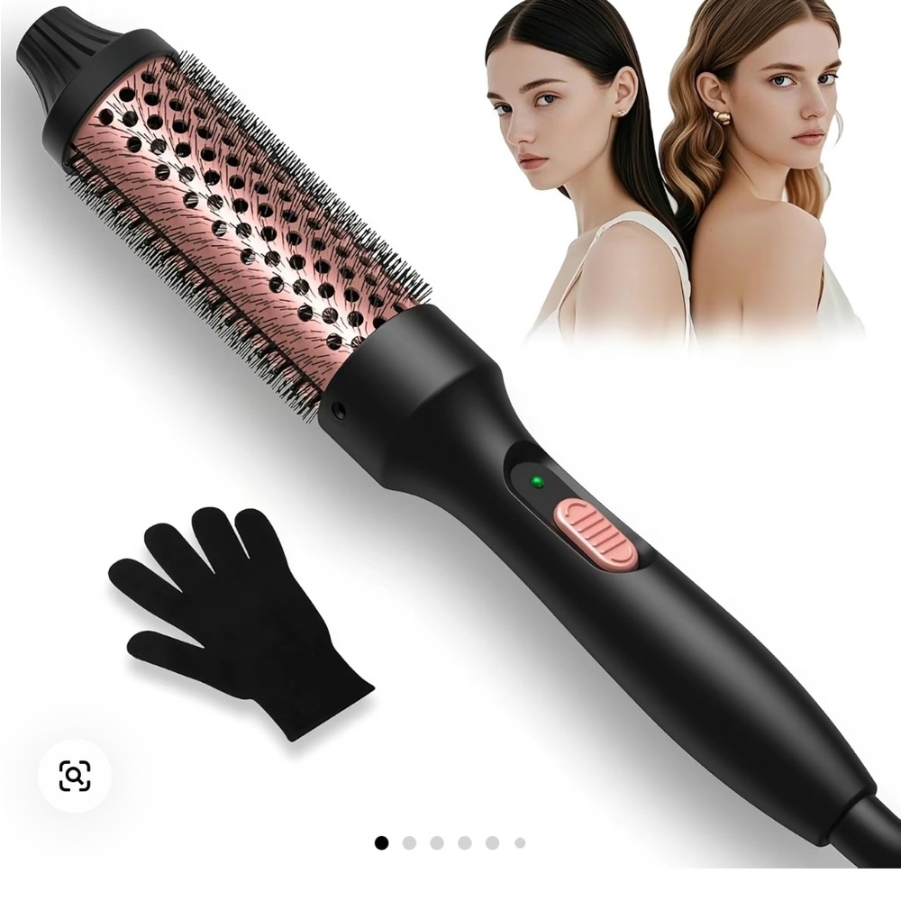 Black and Pink Hair Styling Tool for Effortless Hair Care